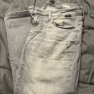 Gray Denim Jeans